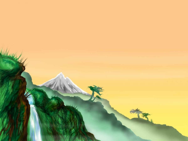 Creation of Chinese painting: Step 8